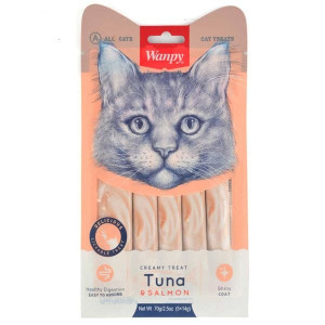 Wanpy cat creamy Tuna Salmon 70q 871118