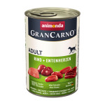 Animonda GranCarno Dog Rind Entenherzen Adult 400q