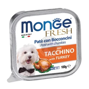 MONGE FRESH Tacchino with Turkey 100q