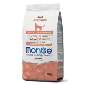 MONGE Monoprotein Salmon cat 400q