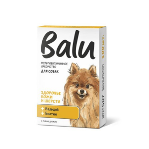 Balu Lakomstva Dog Kalsi Biotin 100tab