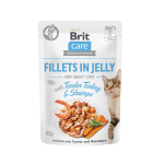 Brit Care Cat Turkey Shrimps Jellym 85g