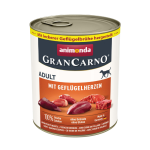 Animonda GranCarno Mit Geflugelhersen 800q