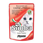 Simba Cat Pouch with Beef 100gr