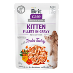 Brit Care Cat Kitten Fillets İn Gravy Turkey 85g