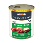 Animonda GranCarno Mit Hirsch+Apfeln 800q