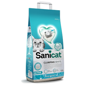 SANICAT Qum Toparlanan Clumpink White Active 10l S3667
