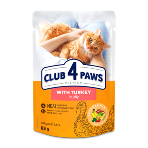 CLUB 4 LAPİ CAT TURKEY JELLY 85GR