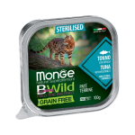 MONGE Bwild Pate CAT Tonno Sterilised 100gr