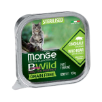 MONGE Bwild Pate CAT Cinghiale Sterilised 100gr