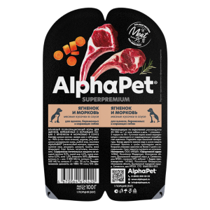 AlphaPet Hamile-Sud Veren Itler Ucun Souslu Quzu ve Kok 100qr