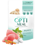 Optimeal Dog Puppy Turkey sous100gr