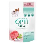 Optimeal Dog Beef jele 100gr