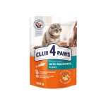 CLUB 4 LAPI CAT 80G Mackerel with in Gravy