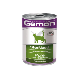 Gemon Cat Pate Sterilised Turkey 400g