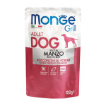 MONGE Dog Manzo 100q (24)