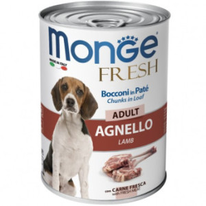 MONGE Fresh Agnello lamb adult 400q