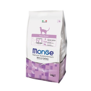 MONGE Sterilised Rich in Chicken cat 400q