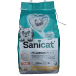 SANICAT Qum Toparlanan Clumping White Duo 10L S2677