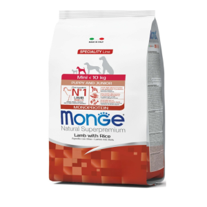 Monge Mini puppy Lamb 15kq