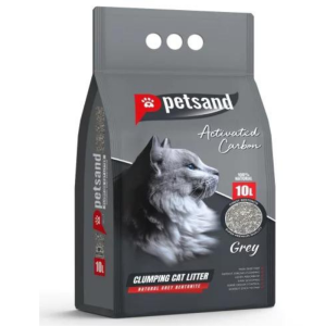 Petsand Qum Actived Carbon grey 10l