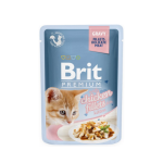 Brit Premium By Nature Kitten Delicate Fillets in gravy with Chicken 85g