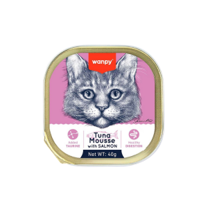 Wanpy Cat Pate Tuna & Salmon 40g 871293