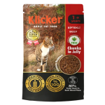 Klicker Adult Cat Beef Jelly 85g