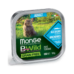 MONGE Bwild Pate CAT Acciughe 100gr