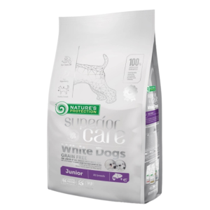 Natures Pr White dogs All breeds Junior Ceki