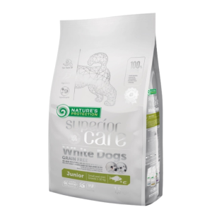 Natures Pr White Dogs grain free Junior white fish+krill small breeds 1.5kq