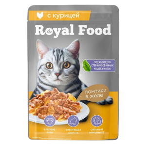 Royal Food Toyuq Etli Jele 75qr