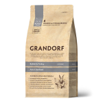 GRANDORF Cat Rabbit and Turkey Sterilised 2kq