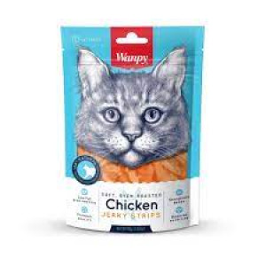 Wanpy Cat Chicken Jerky Strips 80g 811299