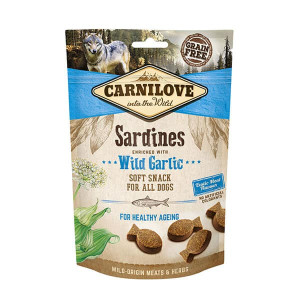 CARNILOVE Dog Snack Sardines with Wild Garlic 200g 111371