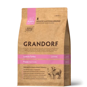GRANDORF Dog Lamb and Turkey All Breeds Puppy Ceki