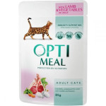 Optimeal Cat Lamb with Vegetables 85gr